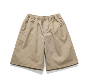 กางเกงขาสั้นโพลีเอสเตอร์สำหรับผู้ชายกางเกงขาสั้นลำลองสีพื้นไซส์ใหญ่พิเศษสำหรับฤดูร้อน - Product Image 4