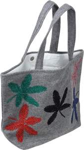 Sac fourre-tout en toile de coton biologique avec broderie personnalisée pour le bricolage, la publicité, cadeau Sacs fourre-tout 100% coton pour femmes OEM fabriqués au Vietnam - Product Image 4