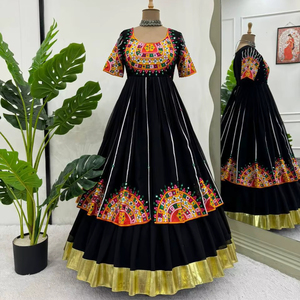 Moderno Faux Georgette Lehenga Choli Trending Party Wedding Diwali Traje de Graduación - Product Image 1