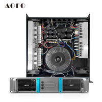 Amplificateur PA numérique professionnel 3 canaux 400W X2 + 800W Subwoofer, impédance 4 Ohm, construction en aluminium, audio haute résolution XLR