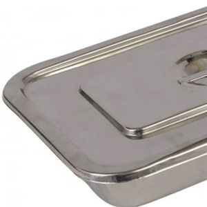 Plateau d'instruments chirurgicaux chirurgicaux en acier inoxydable plateau d'outils médicaux autoclavable plateau d'hôpital porte-aiguille - Product Image 6