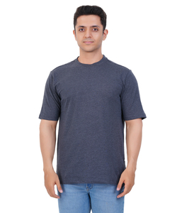 Col en O pour hommes en coton dans différentes méthodes d'impression et matériaux T-shirt graphique à col rond pour hommes T-shirt uni T-shirt vintage - Product Image 5