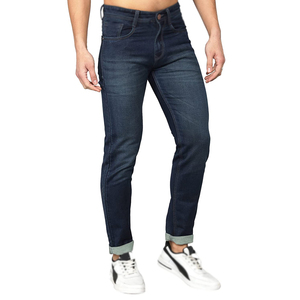 Pantalones Vaqueros de Mezclilla Ligeros de Primera Calidad para Hombre, con Logotipo Personalizado, Transpirables, Corte Recto, Modelo 2026 - Product Image 3