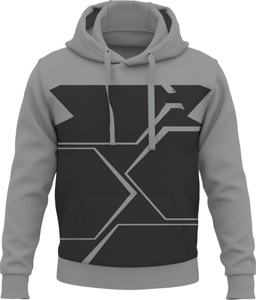 เสื้อฮู้ดแบบมีซิปสำหรับผู้ชายพิมพ์ลายตามสั่งสีพื้นสำหรับผู้ใหญ่เสื้อฮู้ดปักลายสำหรับฤดูใบไม้ร่วงจาก100% - Product Image 1