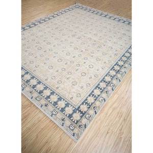 Tapis en laine ivoire noué à la main Erbe, motif géométrique, pour salon, tapis rectangulaire pour couloir, pour adolescents - Modèle GS-09 Jaipur Rugs - Product Image 2