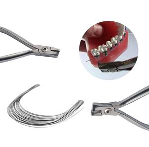 Astrin Surgical Alicates de corte distal de cabeza pequeña TC alemanes, de ortodoncia, para corte y sujeción, instrumento dental manual de acero inoxidable MOL - Product Image 5
