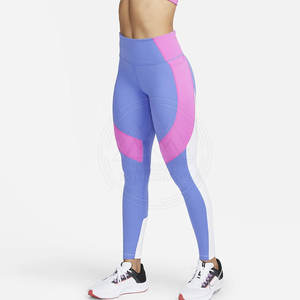 Mallas de Yoga para mujer, la mejor oferta de 2022, logotipo personalizado, entrenamiento sin costuras con tela de punto transpirable de cintura media - Product Image 3