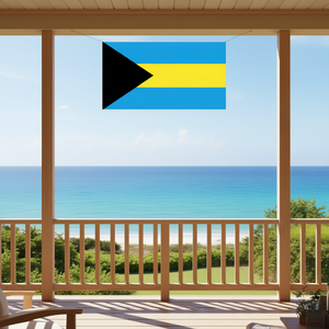 Bandera del estado de Bahamas, 310x185cm, bandera nacional para exhibición en interiores y exteriores - Product Image 3