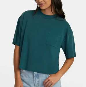 เสื้อยืดผ้าแคนวาสทรงโอเวอร์ไซส์สำหรับผู้หญิงเสื้อผ้าลำลองวินเทจพิมพ์ลายพัฟแฟชั่น - Product Image 1