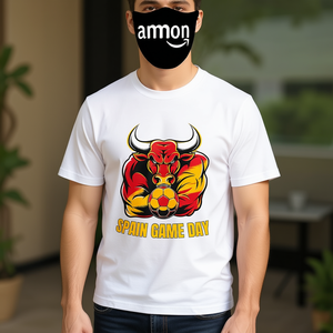 T-Shirt Unisex 210GSM 100% Cotone, Maglietta Casual Oversize con Logo Personalizzato Stampato sul Davanti - Product Image 3