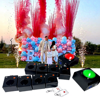 Révélation du sexe de la scène Feux d'artifice à distance Allumage 8 flammes froides Étincelle Intérieur Pyro Fire Machine Système de mise à feu Unité de contrôle pyrotechnique