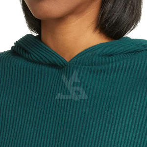 Nouveauté 2025 : Sweat à capuche court pour femme, avec option logo frontal, prix raisonnable, best-seller, haute qualité, vêtement décontracté - Product Image 6