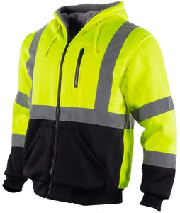 Men's Winter Summer <b>Waterproof</b> Security <b>Work</b> Jacket Reflective Coat for Workers in Mechanic Industries Related Safety Jackets - Product Image 4