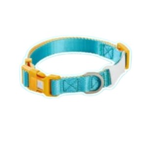 Collar Ajustable para Gato de Nailon Color Verde Azulado con Cierre de Hebilla, Diseño Simple, para Todas las Estaciones, para Gatos Pequeños - Product Image 2