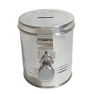 กล่องบริจาคสแตนเลสกล่องการกุศลแบบอิสลามภาชนะมาสจิดแบบคลาสสิก - Product Image 5