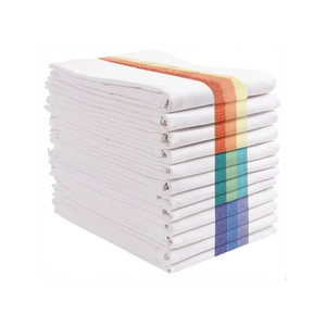 Paño de Cocina Ecológico de 20x30 Pulgadas, 100% Algodón, Bordado de Diamantes, Textura de Sarga de Golf, Absorbente Premium, Tinte Natural, para Uso Diario - Product Image 3