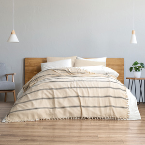Plaid en coton turc tissé 100 % coton, collection classique portable pour la maison, les pique-niques et les voyages en avion, plusieurs couleurs - Product Image 5