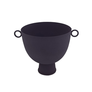 Hot Sale Prices Iron Decorative <b>Flower</b> <b>Vase</b> <b>Black</b> Color Handmade Home Party Wedding Event Use <b>Flower</b> Pot - Product Image 4