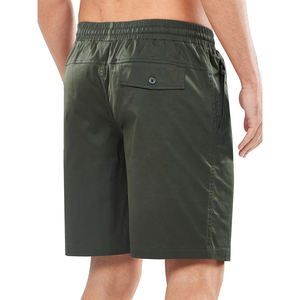 Haute qualité été personnalisé partout imprimé épais coton sergé Shorts pantalons hommes jambe large Streetwear Shorts d'entraînement - Product Image 4