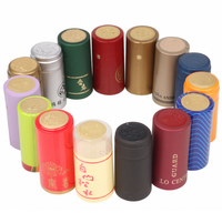 Capsules thermorétractables en PVC de haute qualité pour bouteilles de vin, ruban adhésif vertical pour l'emballage de vin et de boissons