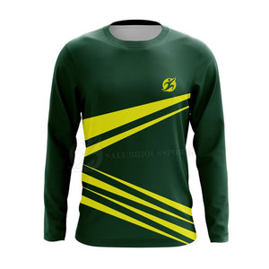 Camiseta de Cricket al por Mayor, Ropa Deportiva Personalizada, 100% Poliéster Transpirable, Talla Grande, Camiseta de Entrenamiento, Ropa para Exteriores - Product Image 3