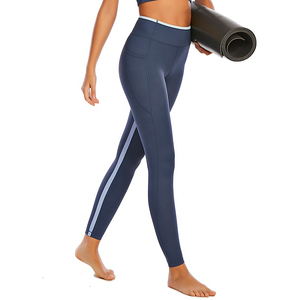 Venta al por mayor de las polainas de las mujeres de alta calidad Deportes Yoga Gimnasio Fitness Correr Jogger Leggings Pantalones para las mujeres - Product Image 2