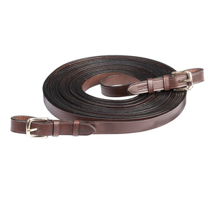 Dernières rênes de conduite en cuir de cheval durable MANX TT RIDER, vente en gros pour chevaux de compagnie - Product Image 1