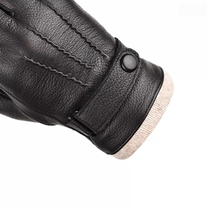 Precio al por mayor Nuevo diseño Guantes de vestir de alta calidad para mujeres Guantes de cuero de moda - Product Image 6