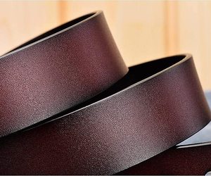 Premium quality Custom Men's Designer Genuine Leather Belts Luxury Real Leather Ratchet Belt Hole Adjustable Buckle Belt - Product Image 5