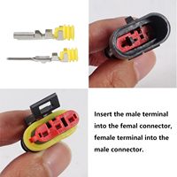 Kit de 240 connecteurs de câbles électriques IP68 étanches pour FPC, PCB, UHF, RF, systèmes solaires, micro-ondes, nylon, aérospatiale et automobile