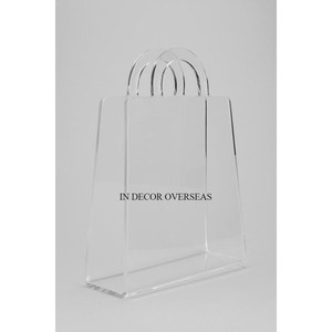 Look le plus élégant de haute qualité plaqué or métal encadré acrylique fait attrayant boîte de carte d'invitation de mariage à un prix compétitif - Product Image 2