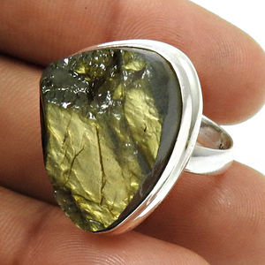 <b>Top</b> Quality 925 Sterling Silver Rough Labradorite Gemstone Unique Design <b>Ring</b> Handmade Bohemian Jewelry Wholesale Price Supplier - Product Image 4