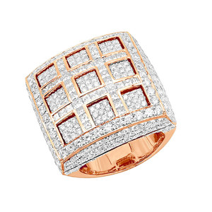 Custom S925 <b>Silver</b> Fully Iced VVS Moissanite Diamond Studded Hip Hop Style Championship <b>Ring</b> for <b>Men</b> and Women - Product Image 3