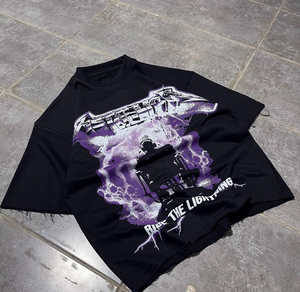 T-shirt vintage personnalisé de haute qualité pour hommes 100% coton motif uni délavé au soleil avec logo imprimé coupe régulière séchage rapide - Product Image 4