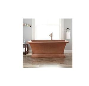 Bañera de Cobre de Lujo Tradicional para Baños Clásicos que Ofrece un Diseño Histórico y Comodidad Moderna - Product Image 4