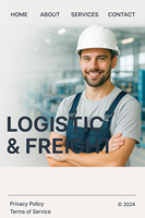 Empresa de Logística y Transporte Servicios de diseño de sitios web Desarrollo web profesional Entrega de soluciones confiables y asequibles