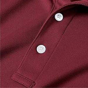 Nueva camiseta Polo de lujo personalizada de calidad superior para hombre Alto rendimiento 100% algodón con cuello acanalado Verano con color personalizado - Product Image 3