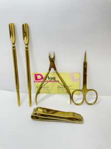 Top Ranking Gold Plasma <b>Cuticle</b> <b>Pushers</b> Stainless Steel Manicure <b>Cuticle</b> Nipper & <b>Nail</b> Clipper Cutter With <b>Nail</b> <b>Cuticle</b> Scissor. - Product Image 3
