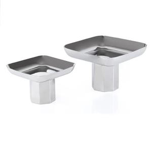 Plateau de service rond en aluminium plaqué or pour la maison et le bureau, plateau de service pour le thé et le café à prix abordable - Product Image 3