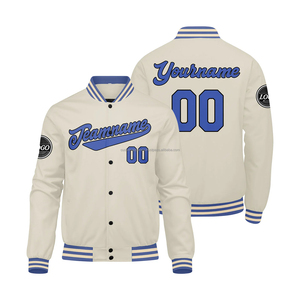 Custom Varsity <b>Jacket</b> Stand Collar 100% Wool Printed Design Front Logos Windproof Breathable <b>Summer</b> Sports Branding MCACVJ-43 - Product Image 1