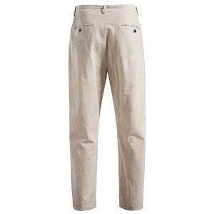 Casual 100% Polyester <b>Men's</b> <b>Trousers</b> Embroidered Solid Color Midweight <b>Elastic</b> <b>Waist</b> Vintage High Quality Breathable Pants - Product Image 6