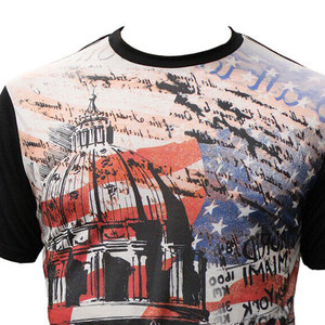 Camisetas de hombre a granel de alta calidad, camiseta lisa en blanco transpirable con sublimación de logotipo de impresión personalizada - Product Image 5