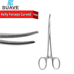 Bonne vente fait à la main nouveau produit pince chirurgicale hémostatique Kelly verrouillage pince incurvée par SUAVE INSTRUMENTS SURGICAUX - Product Image 4