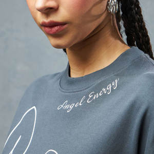 Top Trendy Outfit Low Budget Made Sudadera de mujer Nuevo gráfico de gran tamaño Impreso Traje de moda Sudadera de mujer - Product Image 6