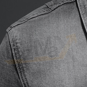 Vestes en jean de moto pour hommes, vente en gros, meilleure vente, veste en jean de moto de haute qualité pour hommes - Product Image 3