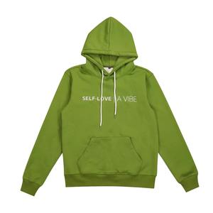 Conjunto Deportivo Vintage Verde Vibrante, Sudadera con Capucha y Pantalones Deportivos Unisex de 2 Piezas, Logotipo Personalizado, 100% Algodón - Product Image 5