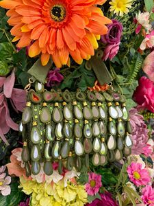 Sac de soirée de luxe 2026, nouvelle collection, pochette ornée de cristaux, en soie et tissu, avec nouveau motif, sac à main tendance, offre spéciale - Product Image 4