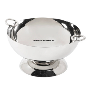 Bol à chocolat fait main de qualité supérieure en acier poli miroir brillant avec bordure incurvée Bol à chocolat écologique Design tendance - Product Image 4