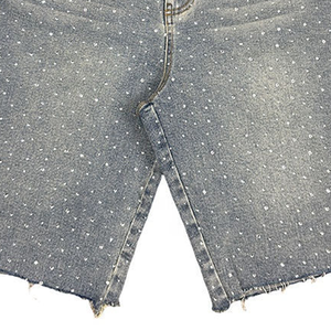 <b>Slim</b> <b>Fit</b> Ripped <b>Shorts</b> Lightweight Fabric Summer Trendy Look Casual Street OEM Supply - Product Image 6