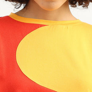 Camiseta corta de manga corta con cuello redondo transpirable para mujer, camiseta de mujer con estampado personalizado más vendida - Product Image 6